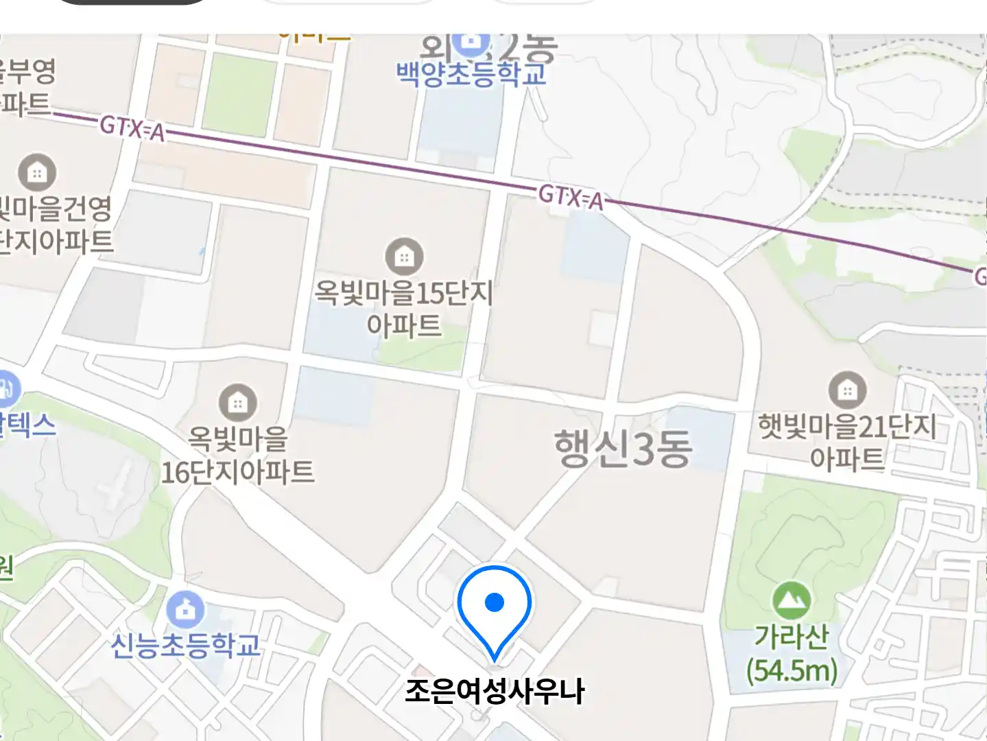조은여성사우나 위치