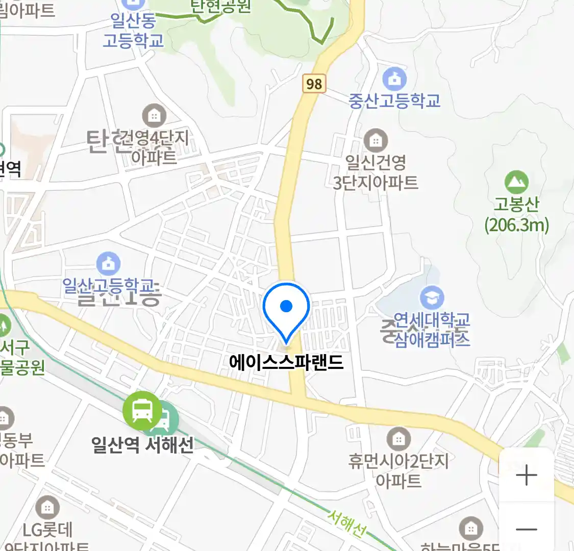 에이스스파랜드 위치