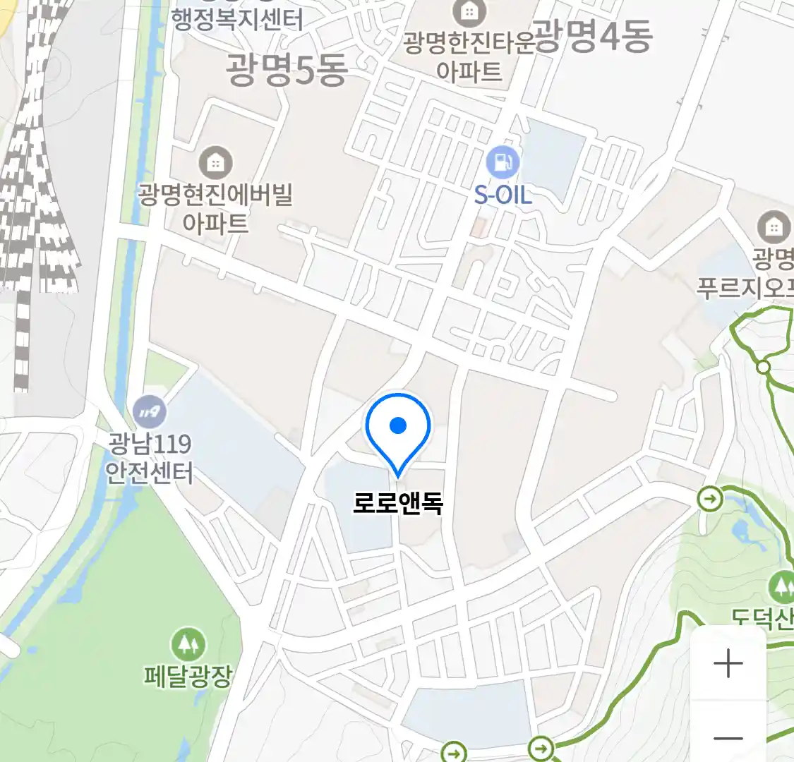 로로앤독 위치
