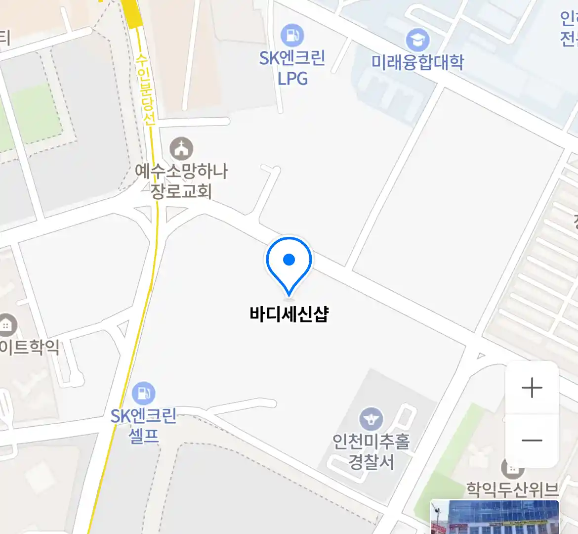 바디세신샵 위치