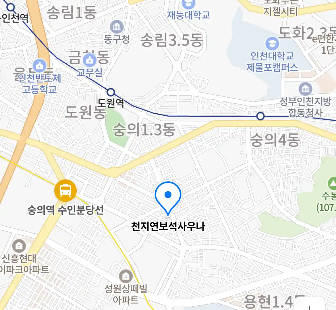 천지연보석사우나 위치