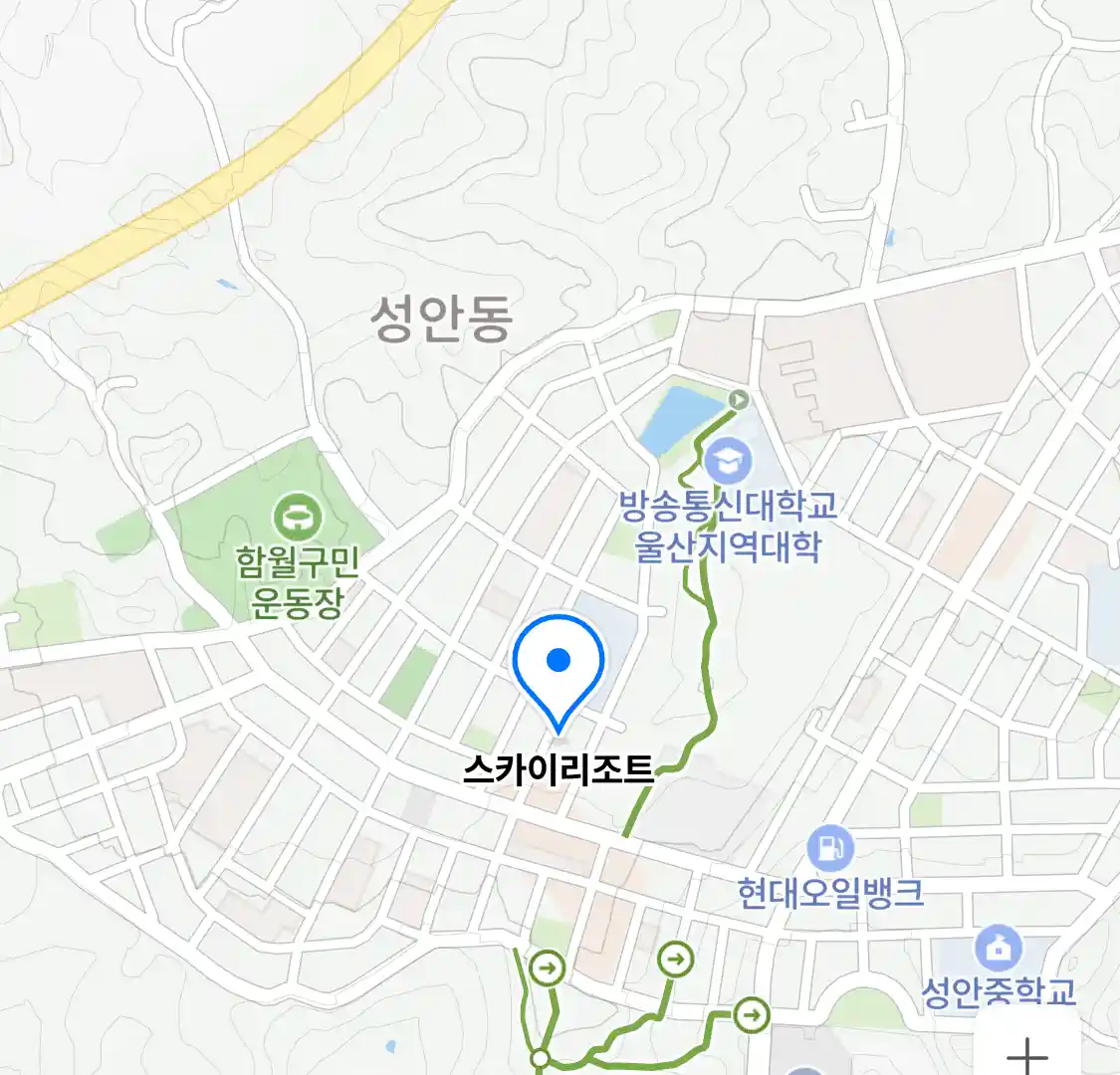 스카이리조트 위치