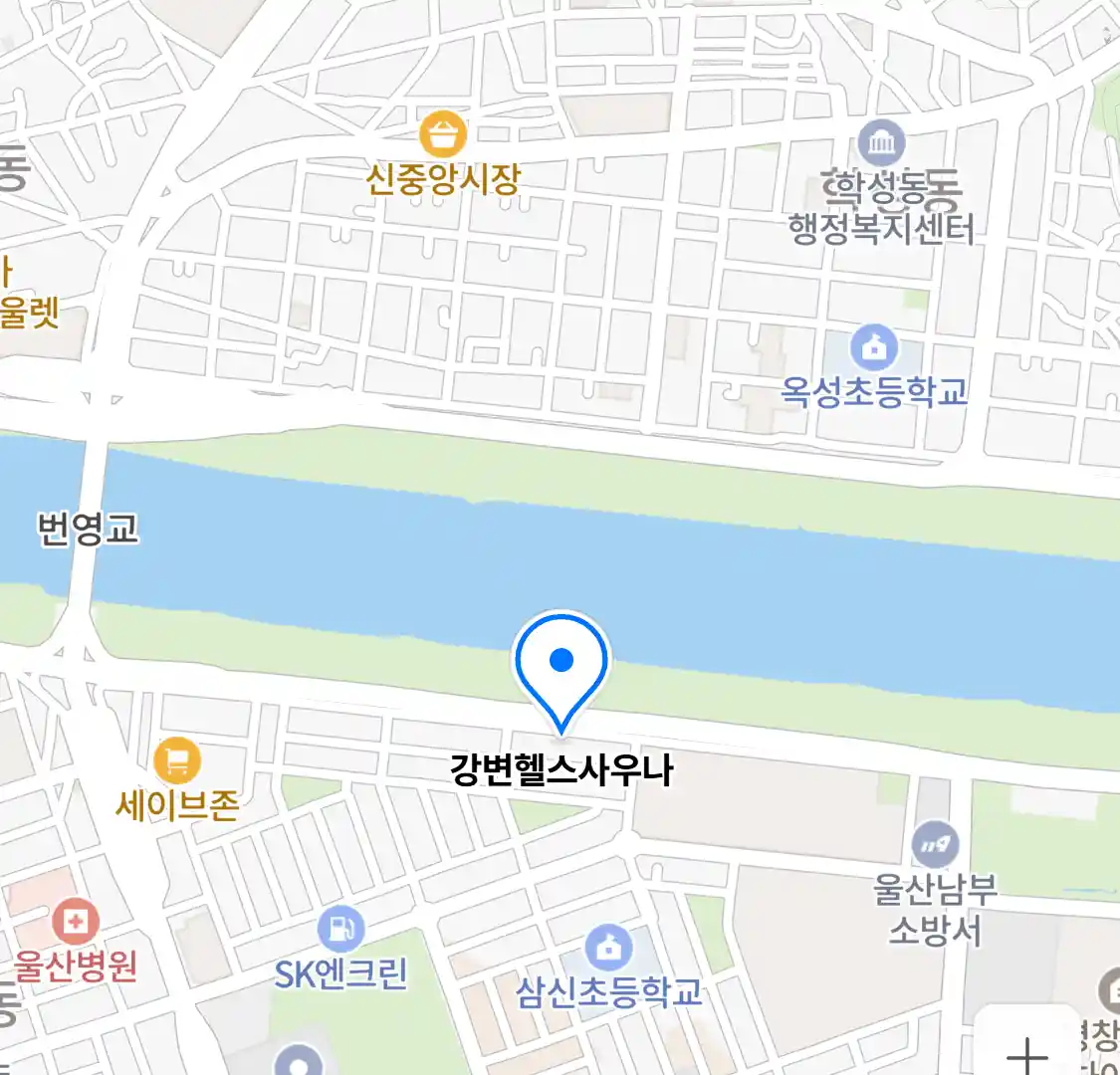 강변헬스사우나 위치