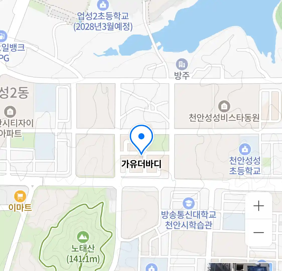 가유더바디 위치