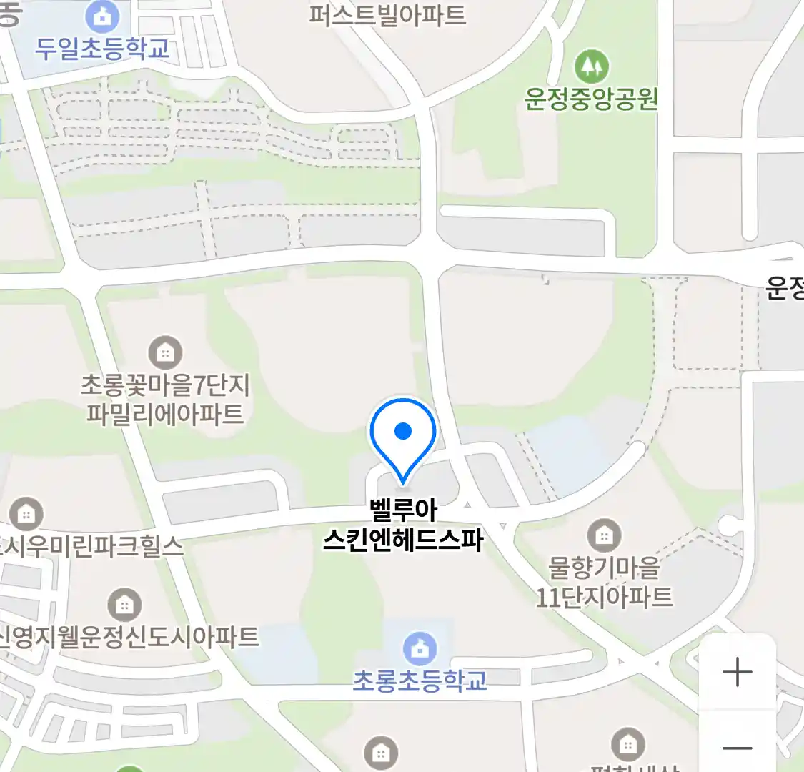 벨루아 스킨엔헤드스파 위치