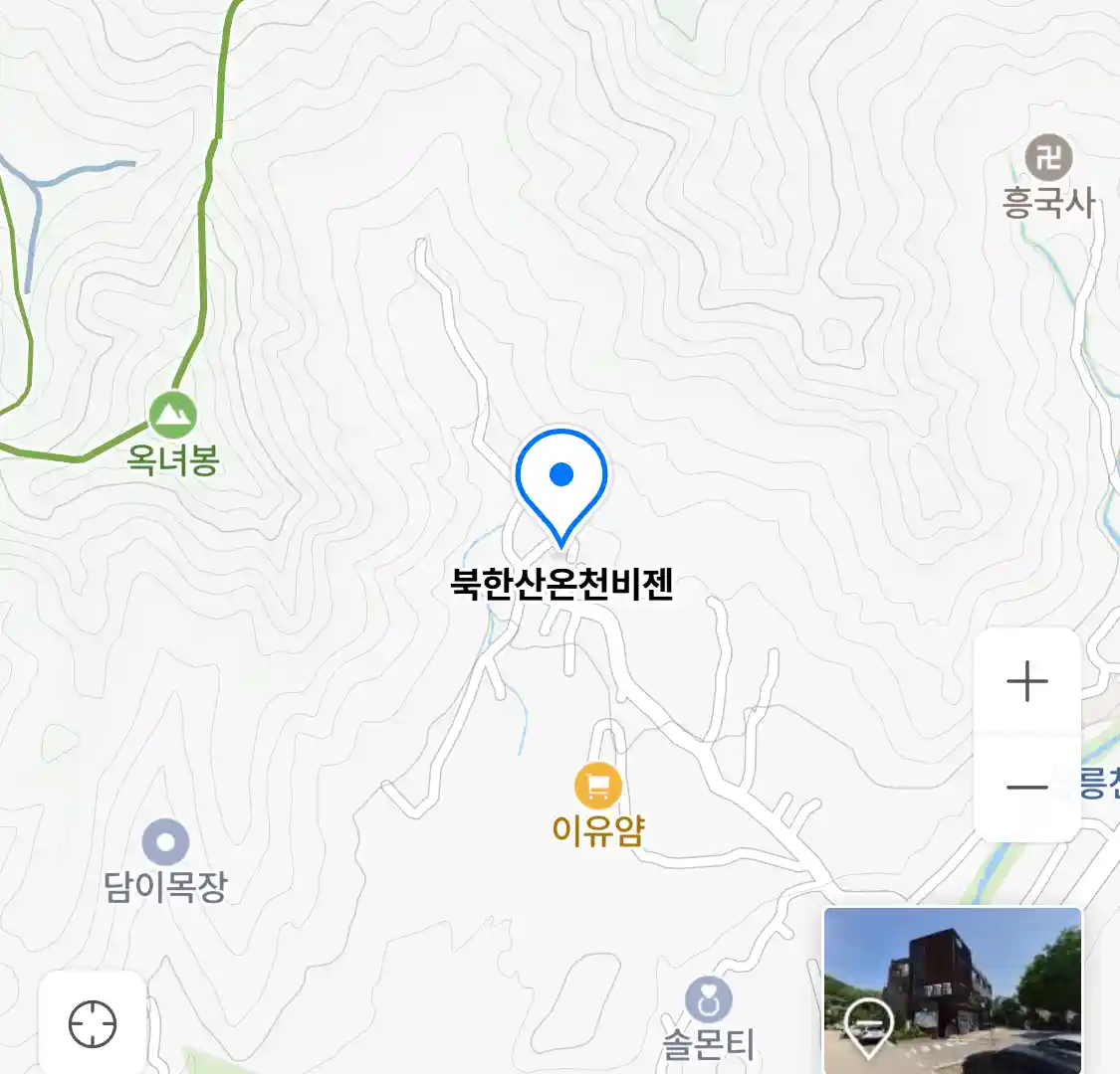 북한산온천비젠 위치