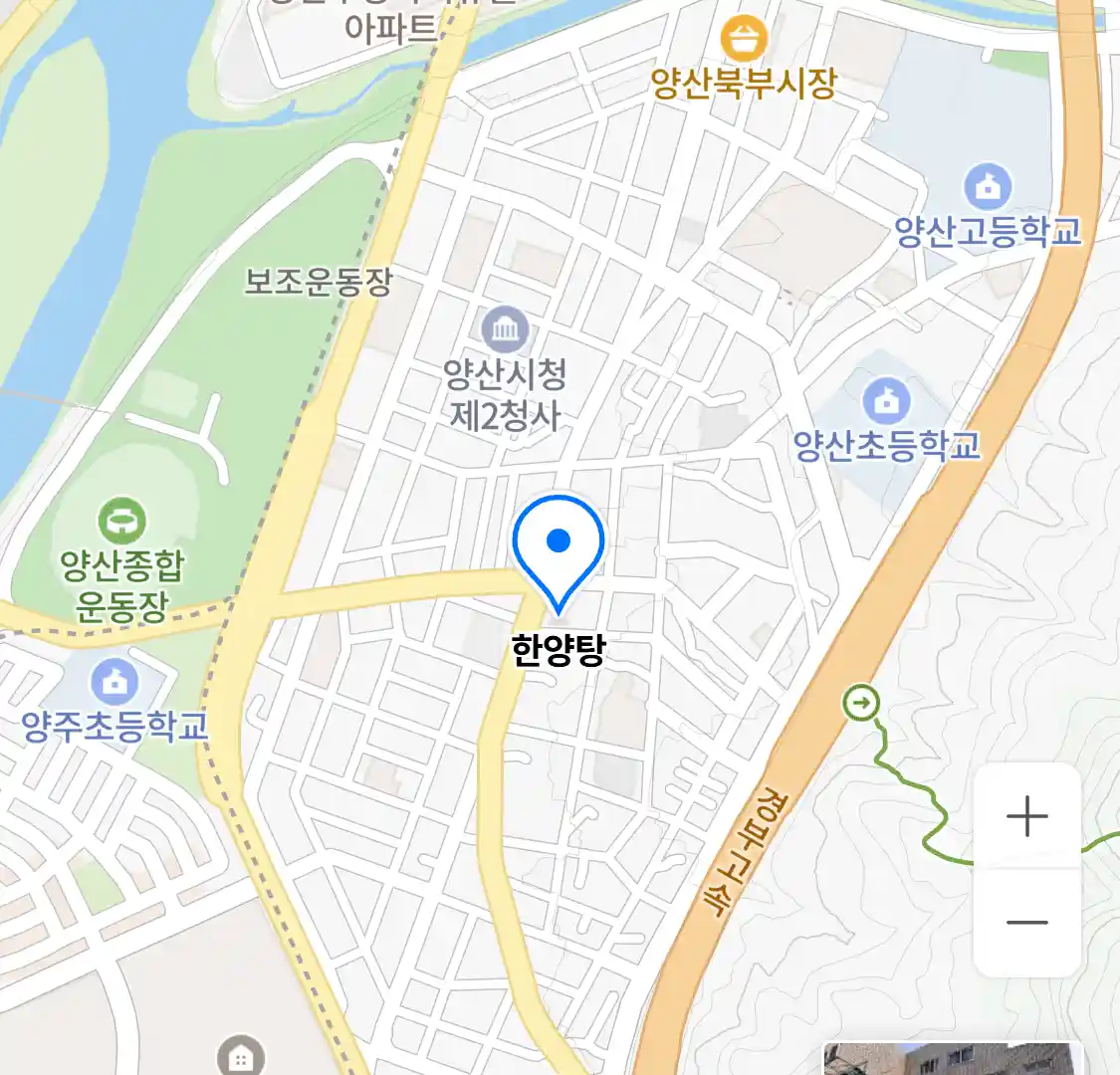한양탕 위치