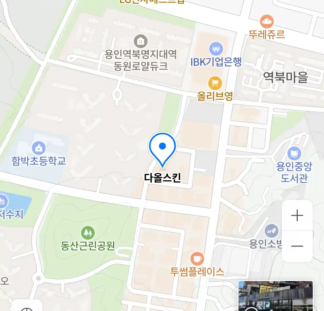 다올스킨 위치