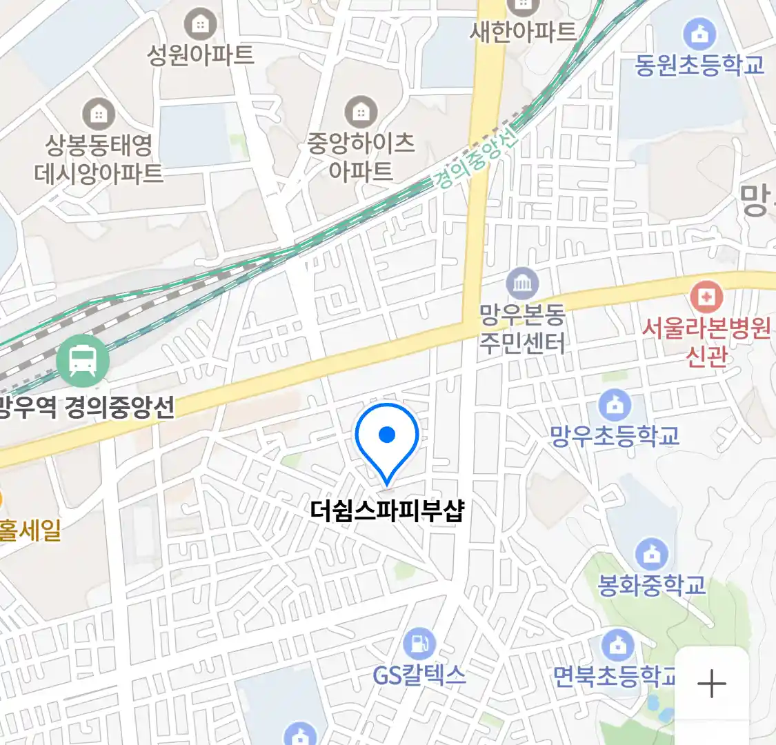더쉼스파피부샵 위치