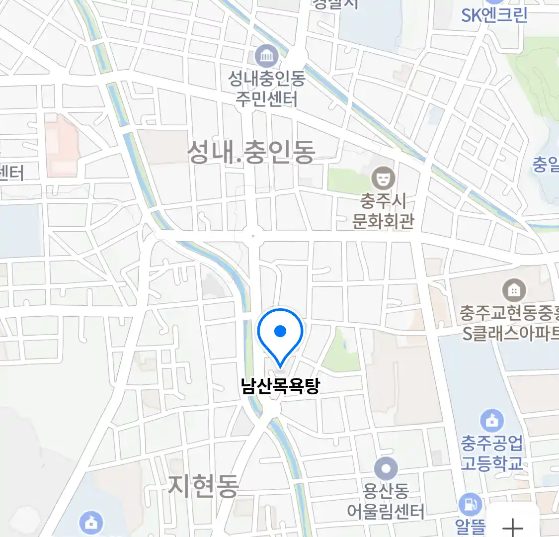 남산목욕탕 위치