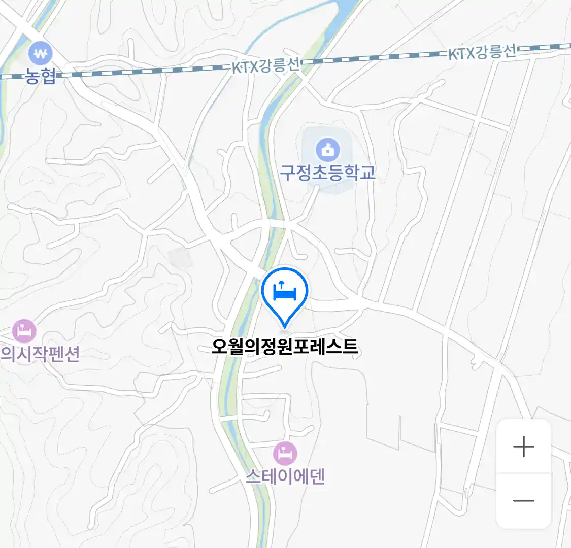 오월의정원포레스트 위치