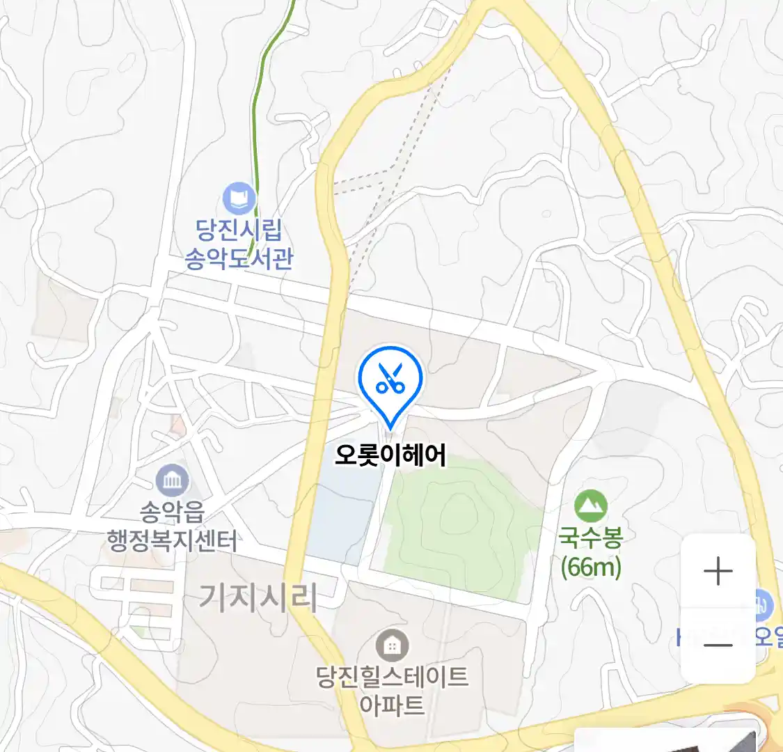 오롯이헤어 위치