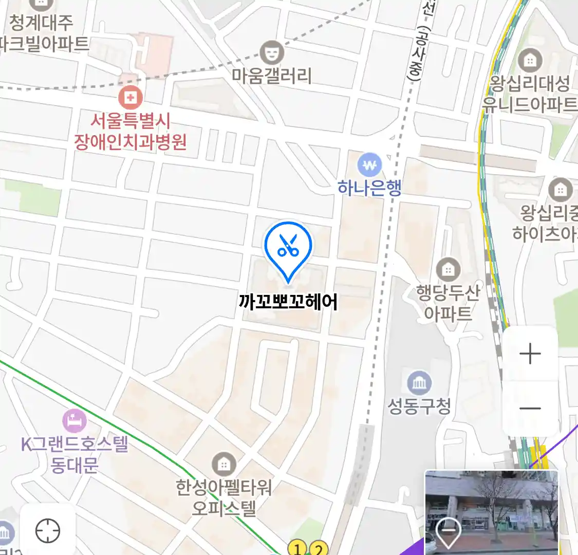 까꼬뽀꼬헤어 위치