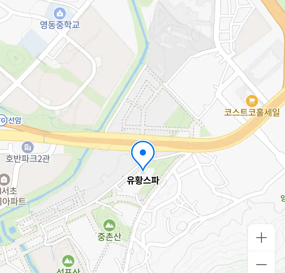 유황스파 위치