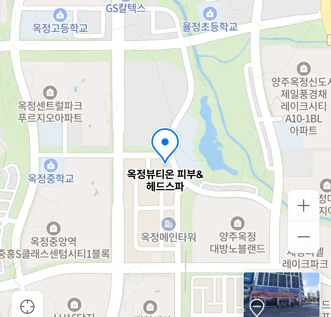 옥정뷰티온 피부&헤드스파 위치
