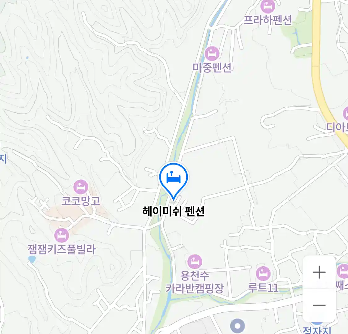 헤이미쉬 펜션 위치