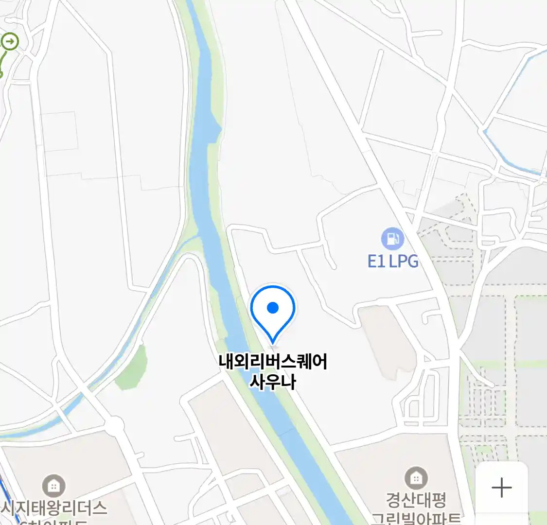 내외리버스퀘어 사우나 위치