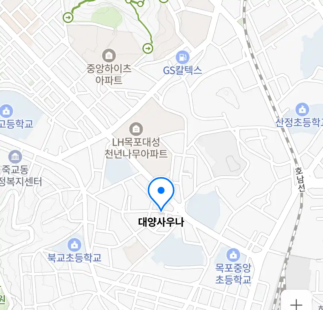 대양사우나 위치