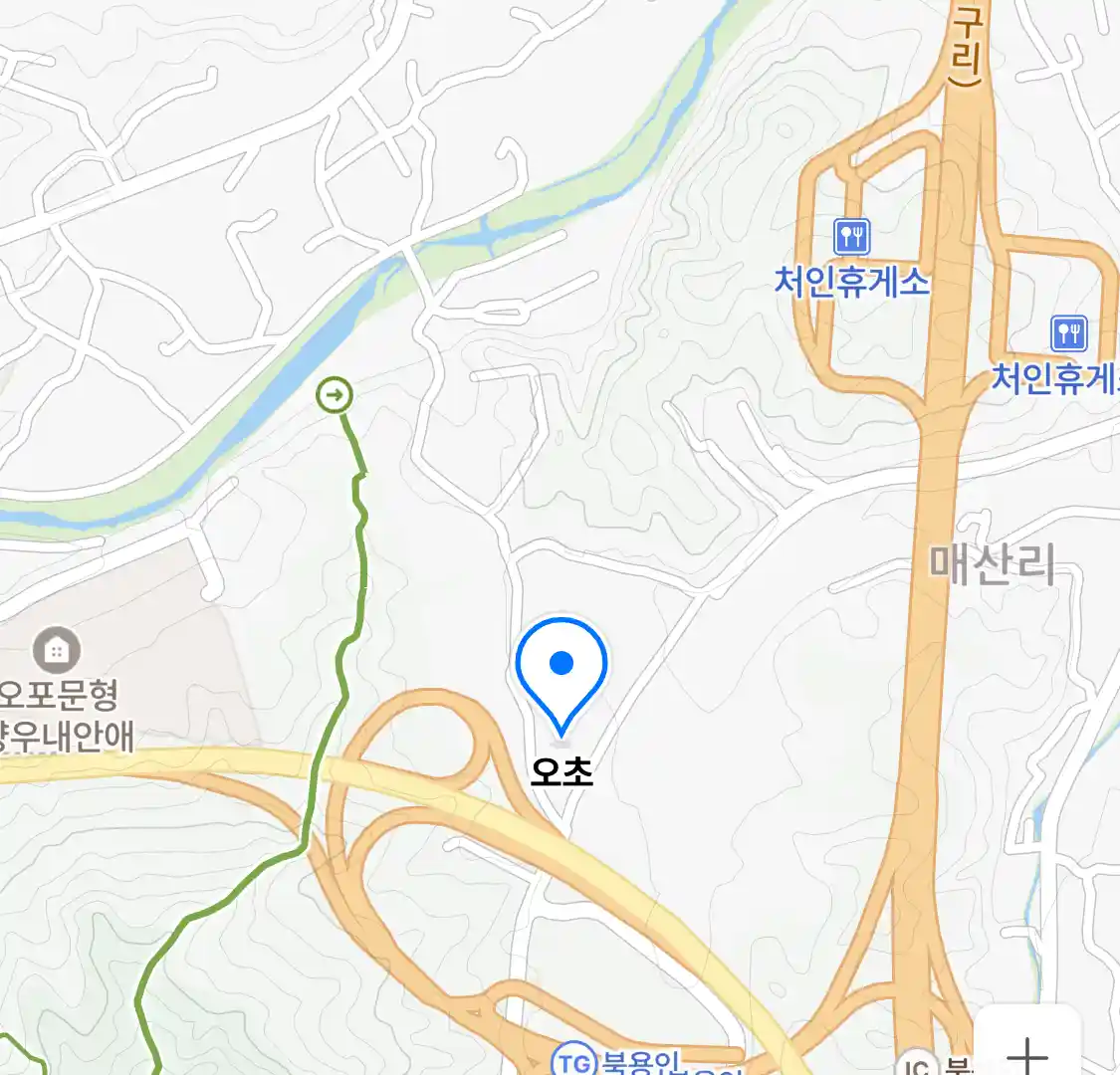 오초 위치