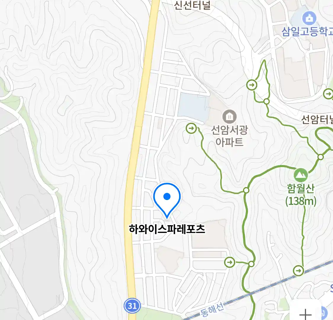 하와이스파레포츠 위치