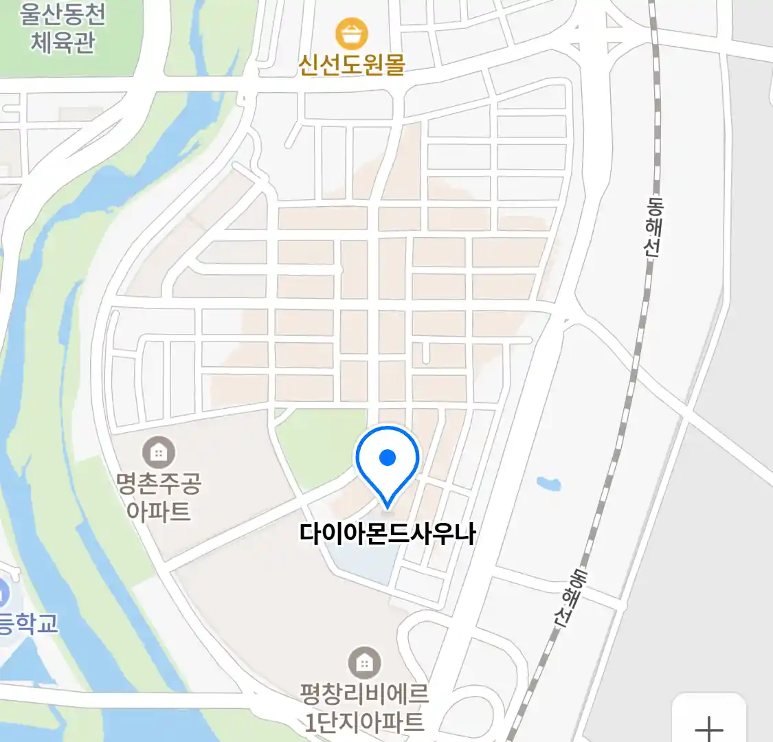 다이아몬드사우나 위치