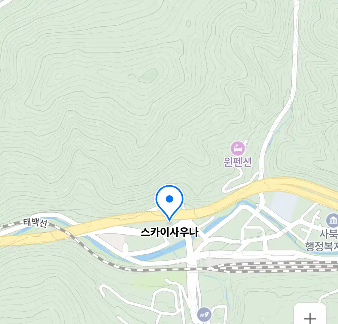 스카이사우나 위치