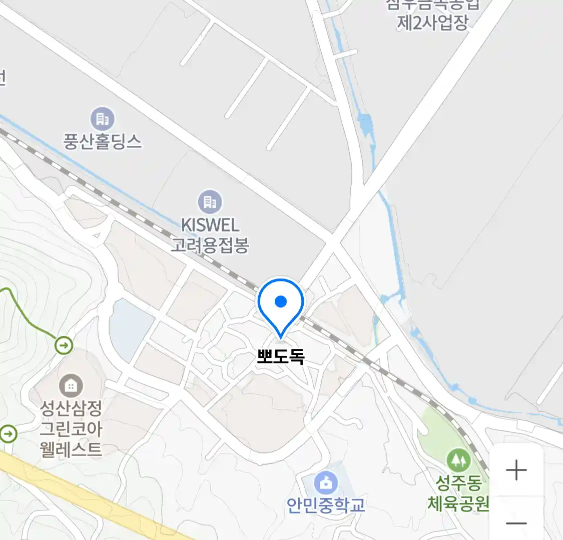 뽀도독 위치