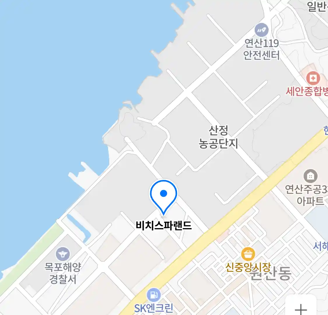 비치스파랜드 위치