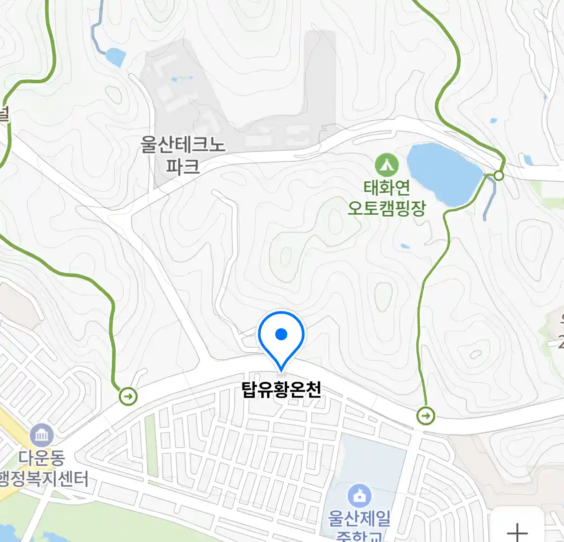 탑유황온천 위치