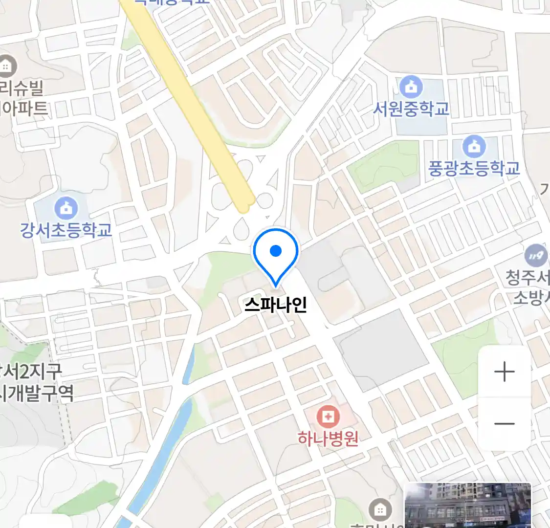 스파나인 위치