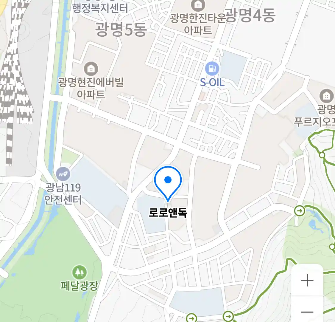 로로앤독 위치