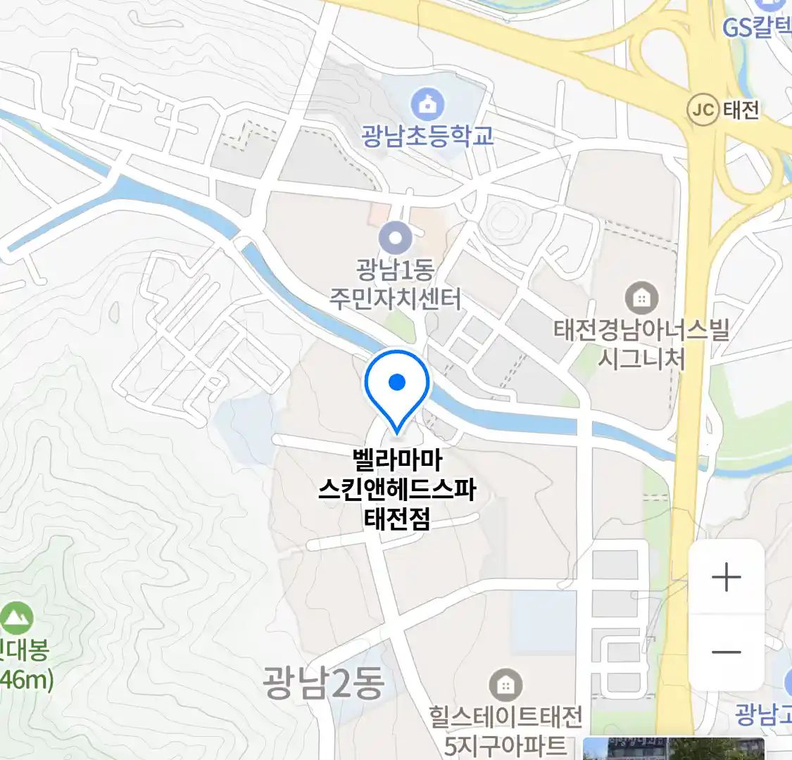 벨라마마 스킨앤헤드스파 태전점 위치