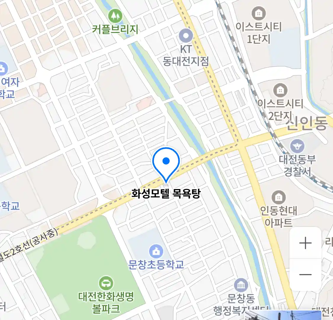 화성모텔 목욕탕 위치