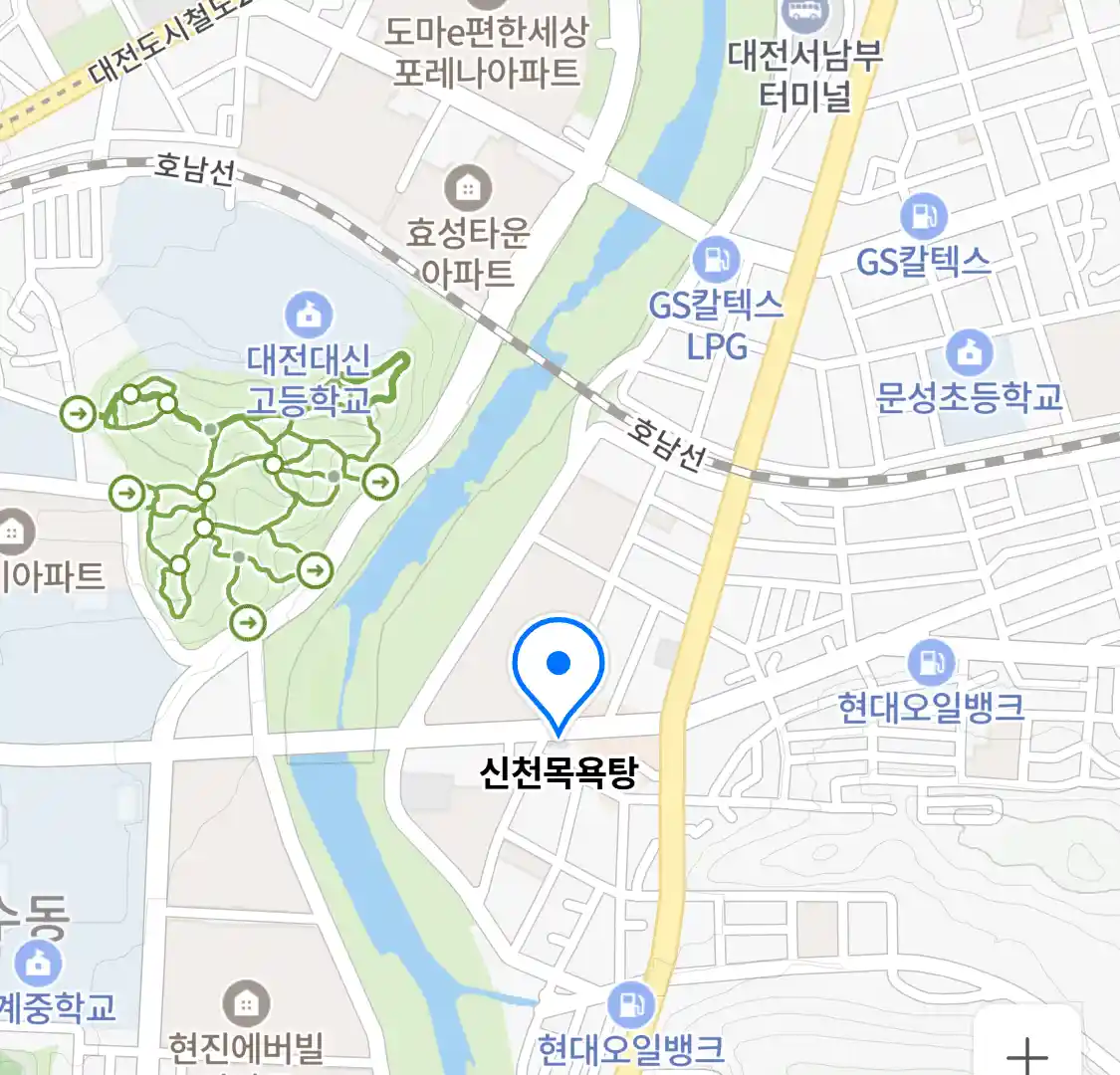 신천목욕탕 위치