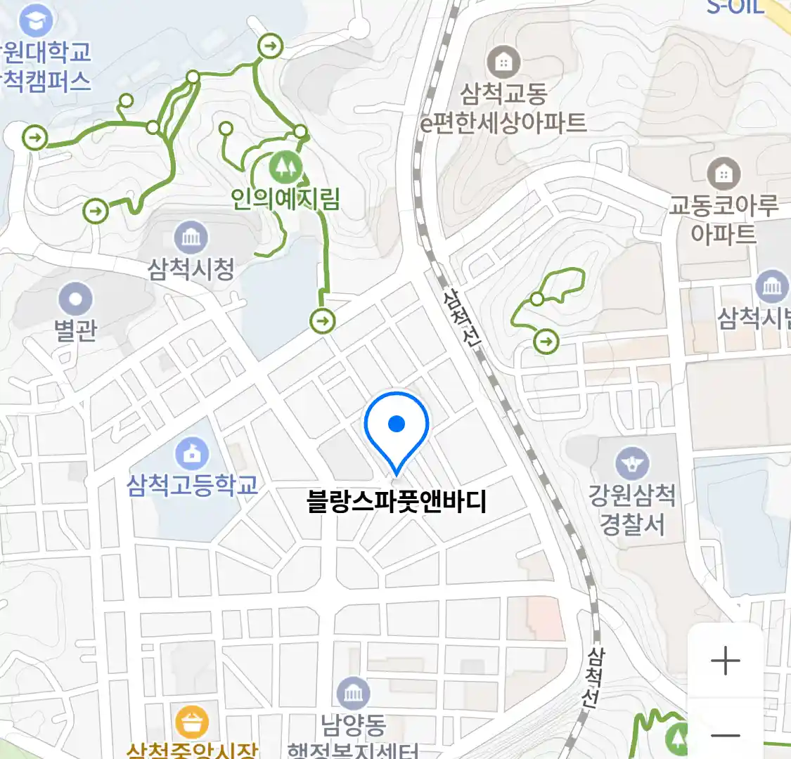 블랑스파풋앤바디 위치