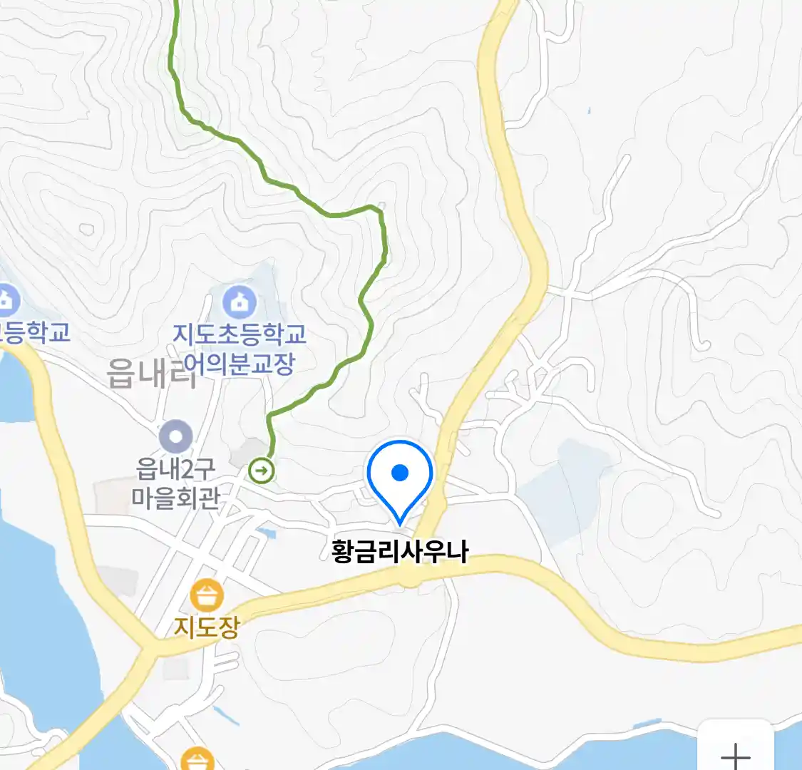 황금리사우나 위치