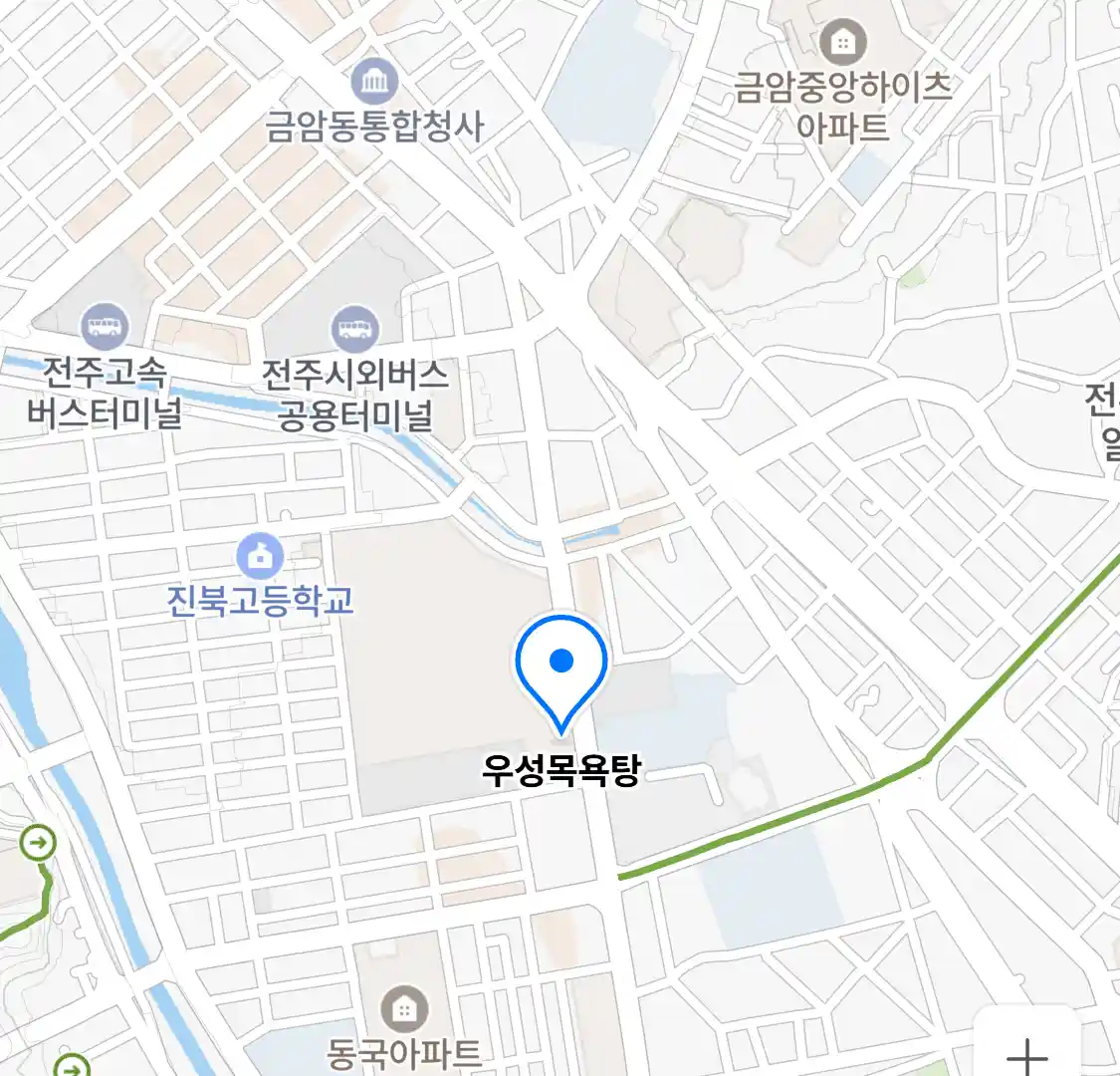 우성목욕탕 위치