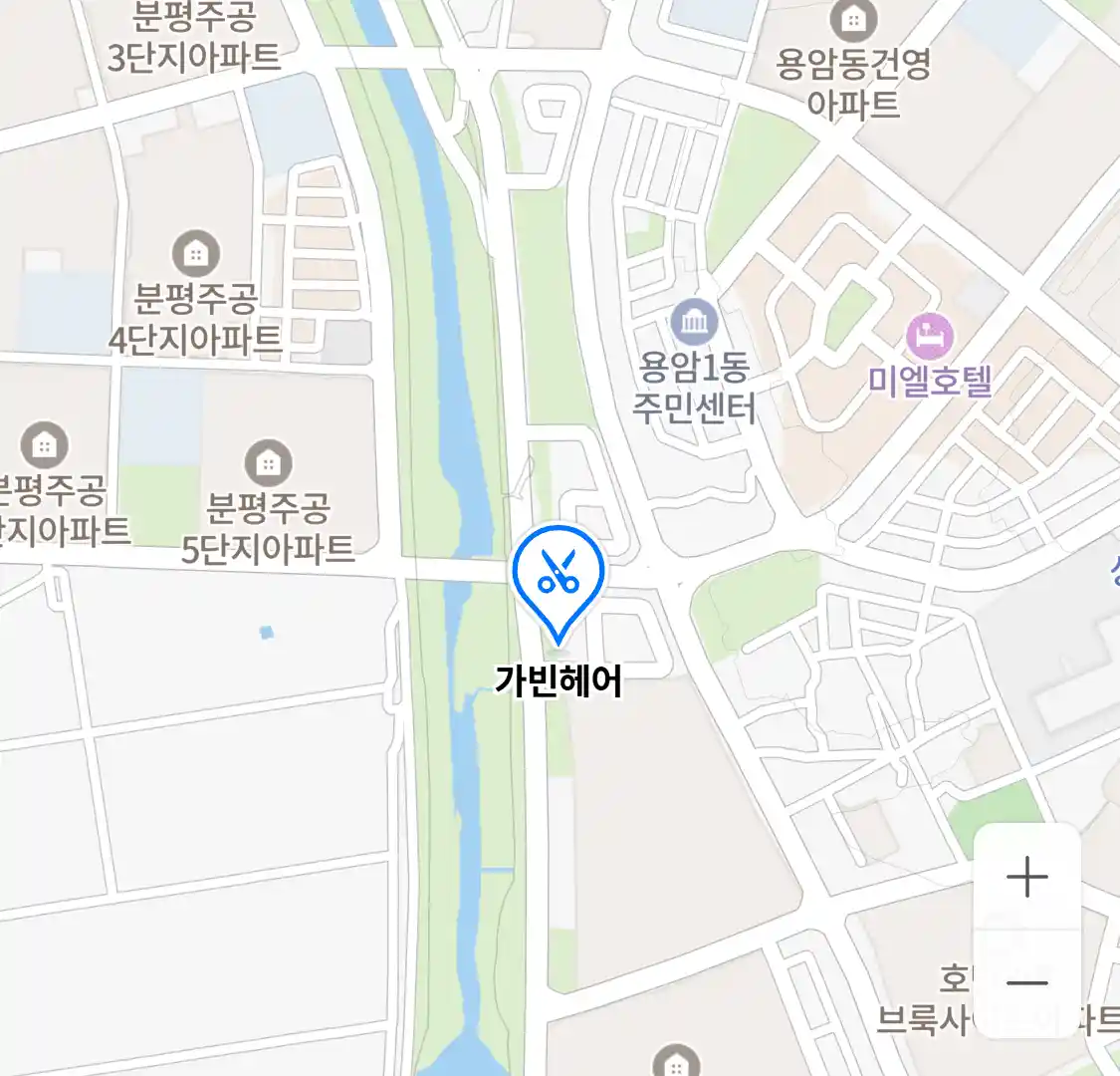 가빈헤어 지도