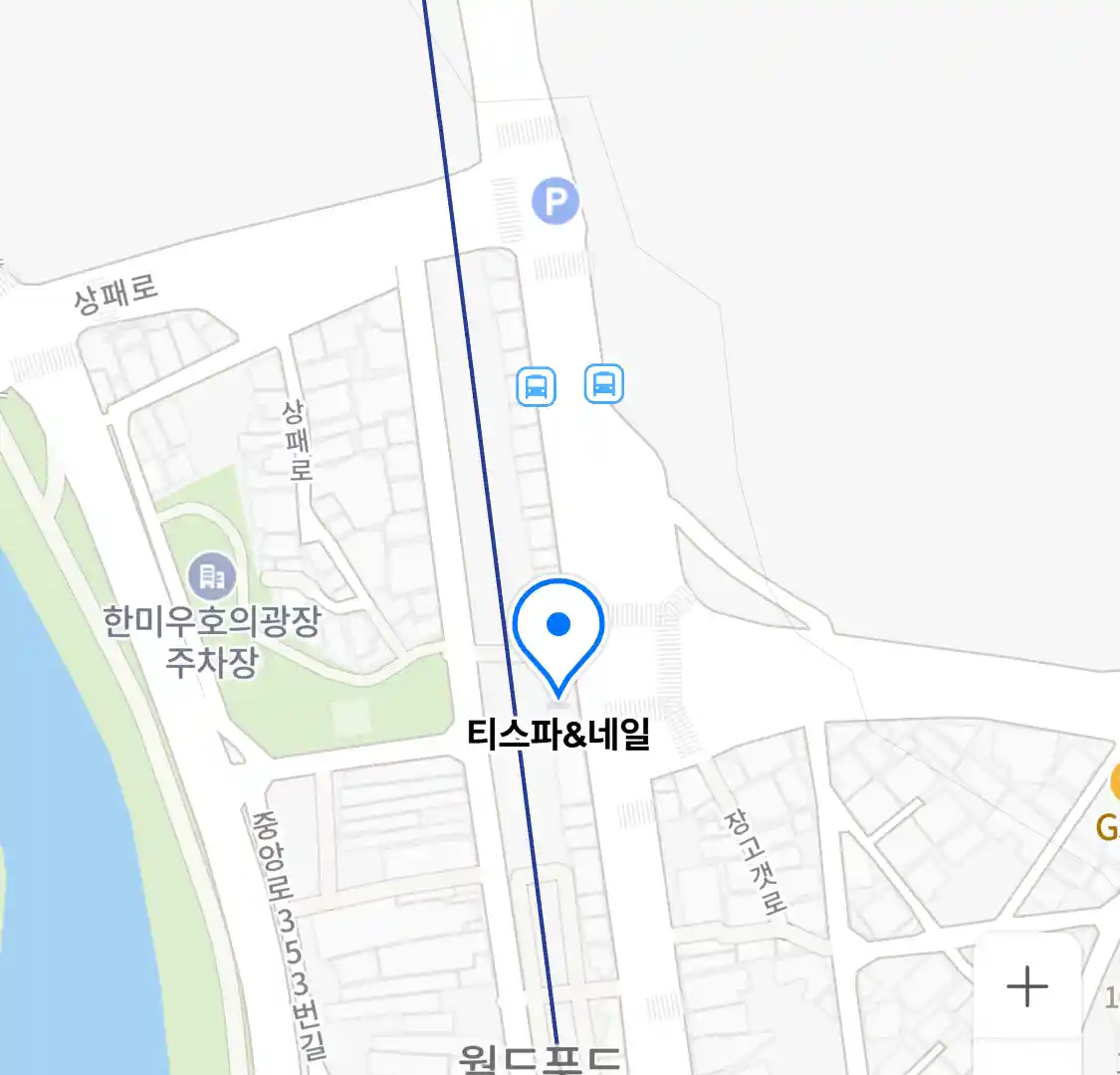 티스파&네일 위치