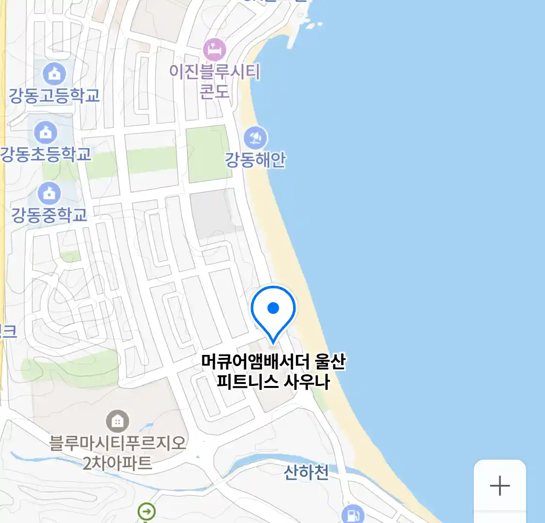 머큐어앰배서더 울산 피트니스 사우나 위치